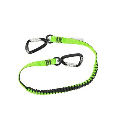 China Reliable Safety Devices Quality Safety Safety Green Harness Use Buckle Hook Tool Lanyard for sale