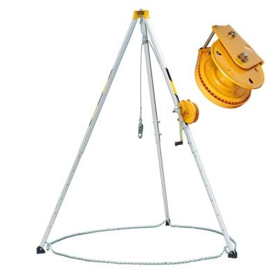 China Safety Devices New Arrival Aluminum Rescue Tripod For Safety Protective Equipment for sale