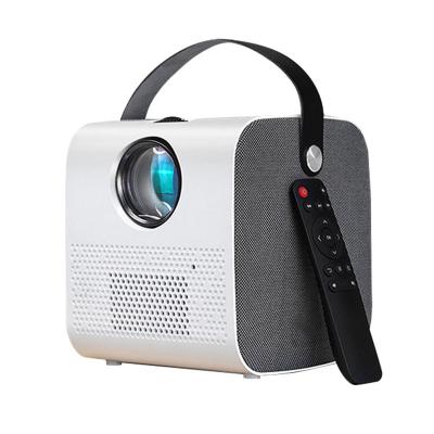 China Ready Wholesale HD 720P LED Smart Portable Projector Factory Internet Wifi Android Projector for sale