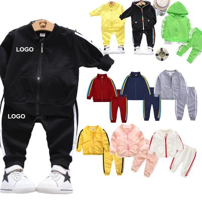 China Casual Kids Fall Clothing Sets 2022 Boys Jogger Clothing Children Sets Clothing Kids Sportswear Girl Fall Jackets Kids Sweatsuits for sale