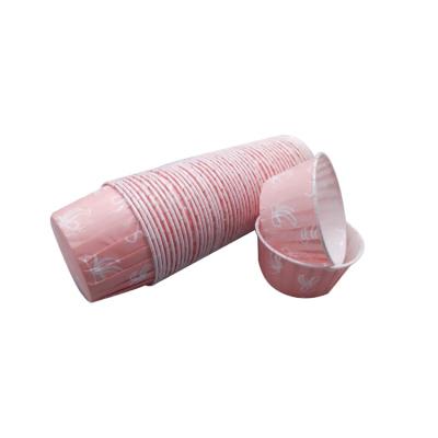 China Factory Wholesale Waterproof Pink Waterproof Cupcake Baking Liners Directly for sale