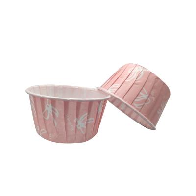 China Waterproof 2021 Special Hot Selling Cupcakes Molds Rolled Edge Laminated Cups 50*39mm for sale