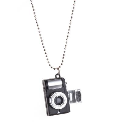 China Amazon Niche Design Luminous Camera Couples Hot-selling Nickel Free Lead Free Trendy Wild Necklace Pendant for sale