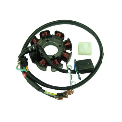 China Italika Magneto Coil Stator Motorcycle Spare Parts For Italika FT125/Honda CG125 for sale