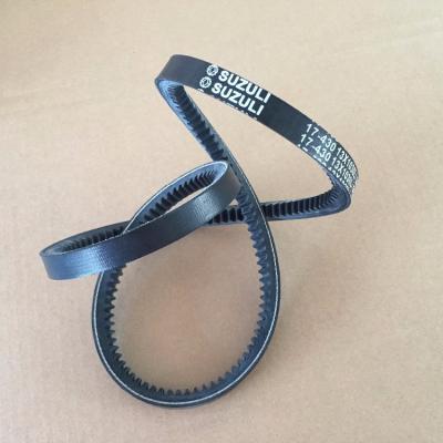 China Top Selling Black Motorcycle L Edge Rubber Belt China Supplier Raw V Drive V Cogged Belt China Supplier for sale