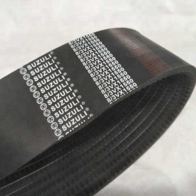 China Durability Banded Wedge V Rubber Belt Wrapped Cogged Banded Belt for sale