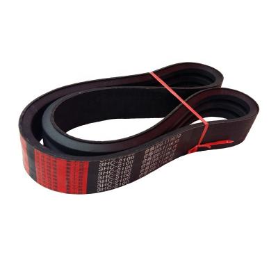 China High Flexibility Agricultural Machinery 3HB V Belt Agriculture Belt For Combine Harvester Machine for sale