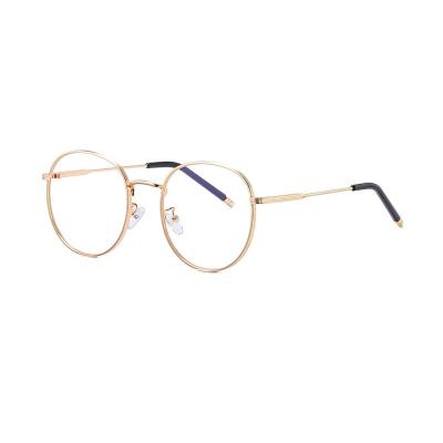 China Retro Fashion Factory Direct Sale Special Classic Round Round Anti-blue Light Optical Glasses for sale