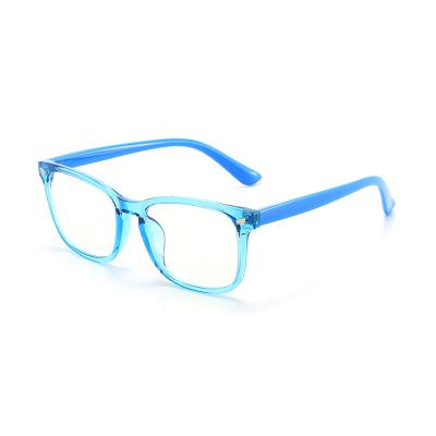 China Retro 2021 Latest Popular Fashion Design Kids Blue Light Vision Protection TR90 Optical Glasses for sale