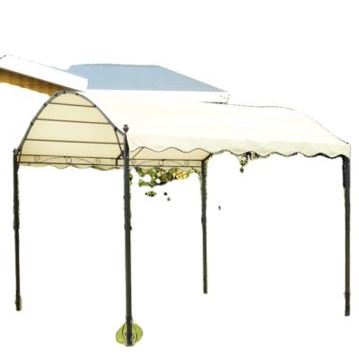 China China Iron Outdoor Gazebo Supplier Outdoor Arched Leisure Canopy Garden Shade Pergola Pavilion Gazebo for sale