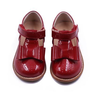 China Light Up Latest Popular Anti Slip Princess Whip Fit Mary Jane Girl's Wedding Party Children's Dress Shoes for sale