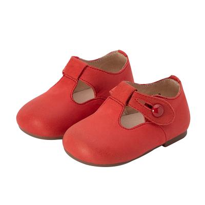 China PU Guangzhou Brand Customized Girls' Shoes Mary Zhen Soft Soled Baby Walking Shoes for sale