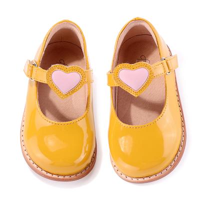 China Rubber girl's small leather spring and autumn foreign British style single female baby in children's princess running shoes for sale