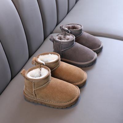 China Children's snow boots boys and girls inter warm children's winter round boots for sale