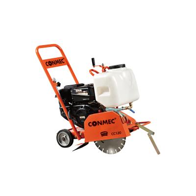 China Hot Sale High Quality CONMEC Asphalt Concrete Cutter cc120 with Honda GX160 Engine 25-30cm for sale