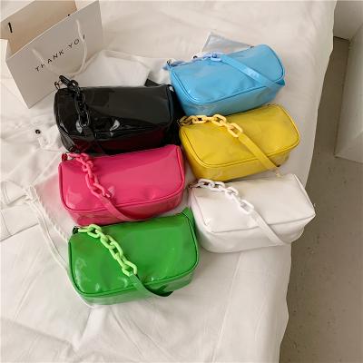 China 2021 Factory Wholesale Girls Bags Chain Armpit Clips Shoulder Luxury Handbags For Young Lady for sale