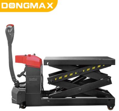 China Safety Easy Convenience Operation Full Electric Lifting Platform With Light Sensing System 500KG 1000KG 2000KG Electric Scissor Lift Movable Platform for sale