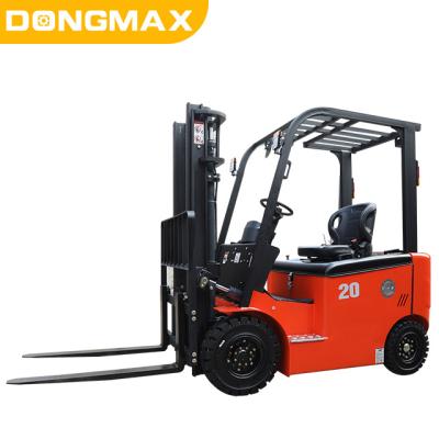 China High Efficiency 3 Wheel 4 Wheel Battery Powered Self Charging Electric Forklifts for sale