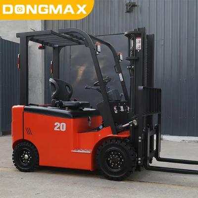 China High Efficiency China 1.5t 2t 3t 3.5t 5t 3 Wheel 4 Wheel Battery Powered Self Loading Electric Forklift Trucks With Solid Tires for sale