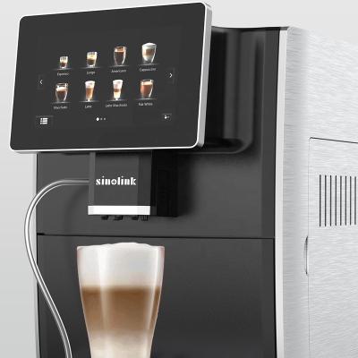 China 2022 Hotel Espresso Coffee Machine Professional Full Automatic Coffee Maker for sale