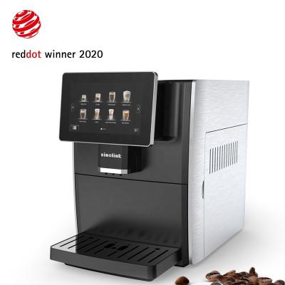 China Commercial Fully Automatic Grinder Coffee Machine Coffee Maker For Commercial for sale