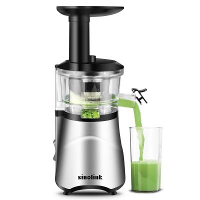 China Household Compact Size Kitchen Graceful Electric Fruit Slow Juicer Machine for sale