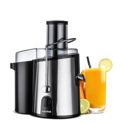 China Commercial Electric Power 750W Wide Feeder 75mm Commercial Juicer Machine for sale