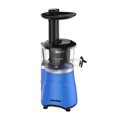 China Household 150W DC Motor Compact Size Tritan Material Slow Fruit Juicer for sale