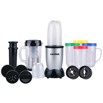 China Household Amazing 21pcs Multifunctional Food Processor With Blender Grinder for sale