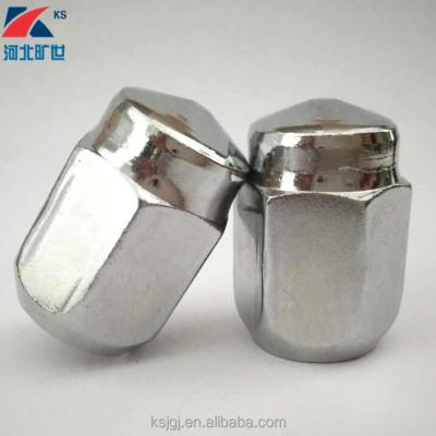 China Carbon Steel Hex Tire Nut For Car Tire for sale