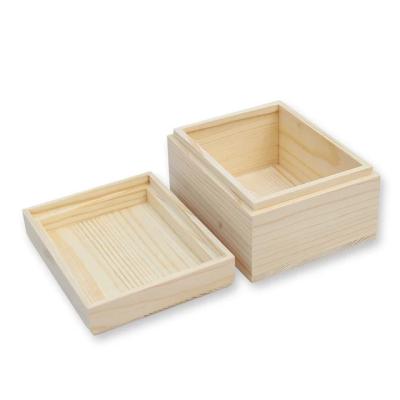 China China Manufacture Cheap Custom Wooden Box Craft Storage Organizer For Decorative Storage for sale