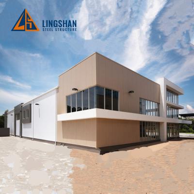 China Low Cost Prefab Steel Workshop And Steel Structure Goods Warehouse For Sale for sale