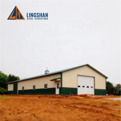 China Industrial made in china material construction design steel structure warehouse for sale