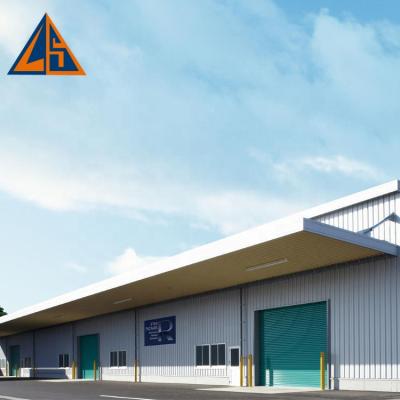 China Q235 Large Span DWG Design Steel Structure Construction Shed Prefab Workshop Building for sale