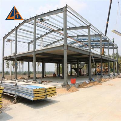 China Prefab Workshop Low Price Steel Structure Metal Frame Workshop Shed Building for sale