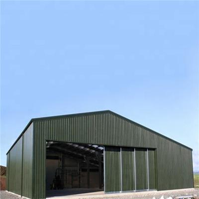 China Parking Lot China Good Selling Prefab Steel Structure Metal Garage Warehouse For Sale for sale