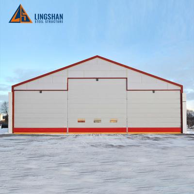 China Steel Structure Hanger Steel Frame Modular Cheap Aircraft Hangar Construction for sale