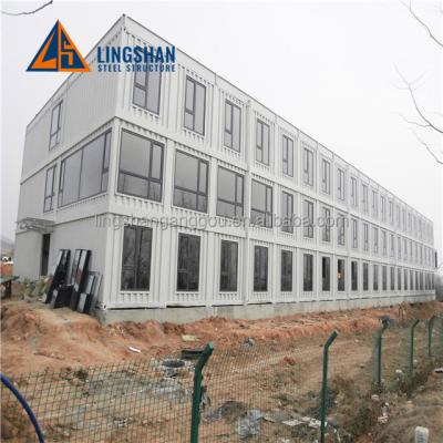 China Custom Modern Hotel Homes Prefab Prefab House With Steel Structure Roof for sale