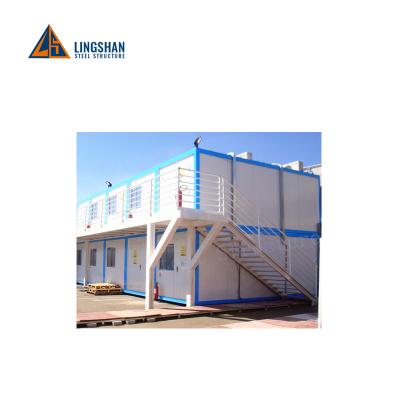 China Hotel Lingshan CE Approved Container Motel In Cost Effective for sale