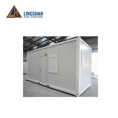 China Good in Quality and Beautiful in Design SGS Certificated Easy Assemble 20fit Flat Pack Container House in Malaysia for sale