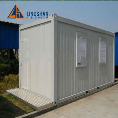 China Hotel ISO Standard 20 Fit Shipping Container House / Students Dormitory / Students Classroom for sale