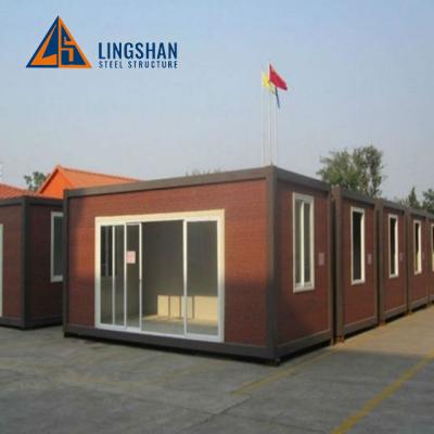 China Instant Hotel Installation Economy Insulation Container House In Russia for sale