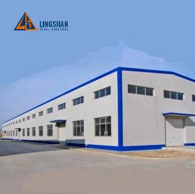 China Storage Warehouse Structure Light Steel Design Prefab Steel Structure Workshop Plant Factory for sale