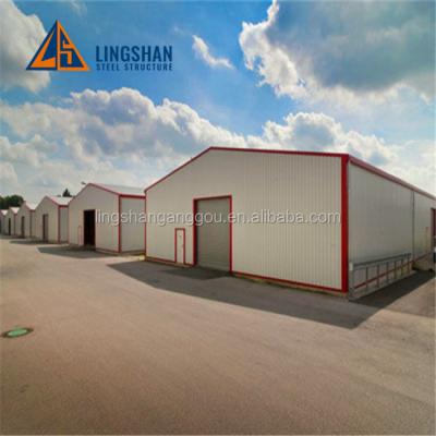 China Storage Warehouse Structure China Prefab Industrial Steel Structure Warehouse / Industrial Shed Building For Sale for sale