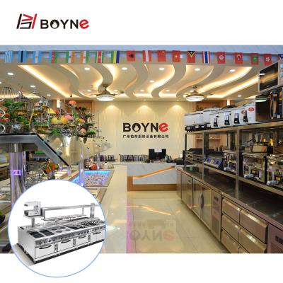 China Boyne Coffee Machine China Factory Multi Function Fast Food Hamburger Pizza Catering Home Kitchen Equipment For Mcdonalds Kfc for sale