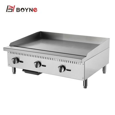 China High Efficiency Stainless Steel Kitchen Equipment Electric Portable Gas Griddle for sale