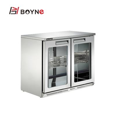 China Commercial Bar Kitchen Double Counter Smart Glass Door Other Refrigerators Refrigeration Equipment for sale