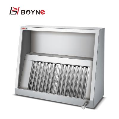 China Stable High Quality Exhaust Hood For Restaurant Kitchen Stainless Steel Hood Price for sale