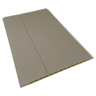 China Eco-friendly PVC Wood Grain Floor Paneling 9mm Wall Decking PVC Film Coating Decoration Panel for sale