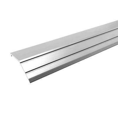 China Contemporary Aluminum Tile Trims Sheet Aluminum Flooring Strips Profile Transition Strips for sale